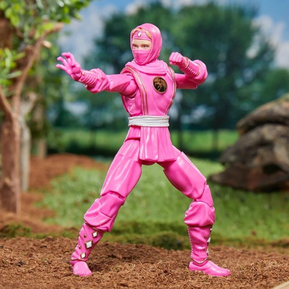 Power Rangers Lightning Collection Mighty Morphin Ninja Pink Ranger New!!! - Picture 3 of 5